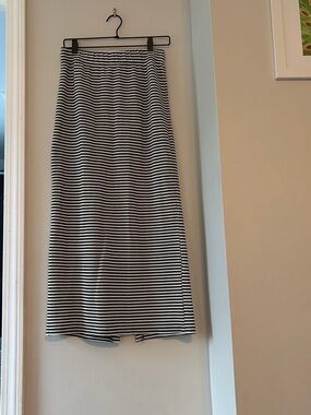 Primark Black & White Striped Maxi Skirt
